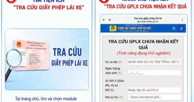 Từ 13/7, người dân Hà Nội tự tra cứu tiến độ cấp đổi giấy phép lái xe trực tuyến