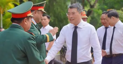 Thủ tướng Lê Minh Hưng dự lễ tìm kiếm, quy tập hài cốt liệt sĩ tại công viên Lê Thị Riêng