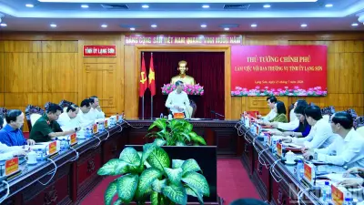 Thủ tướng Lê Minh Hưng: Lạng Sơn phải đạt tăng trưởng hai con số năm 2026