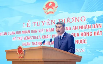 Thủ tướng Lê Minh Hưng tuyên dương đoàn cứu hộ Venezuela: 'Giữa nỗi đau, Việt Nam mang đến nghĩa tình'