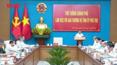 Thủ tướng yêu cầu Phú Thọ đổi mới tư duy, khai thác tiềm năng phát triển