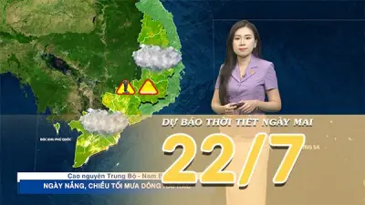 Thời tiết hôm nay: Bắc Bộ mưa rải rác, Trung Bộ nắng nóng gay gắt
