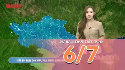 Thời tiết hôm nay: Bão số 1 tan, Bắc Bộ giảm mưa, miền Trung nắng