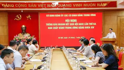 Thông báo kết quả Hội nghị Trung ương 3 khóa XIV: Nhiều quyết sách quan trọng về phát triển đất nước