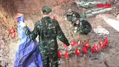Thu thập 150 hài cốt liệt sĩ tại công viên Lê Thị Riêng