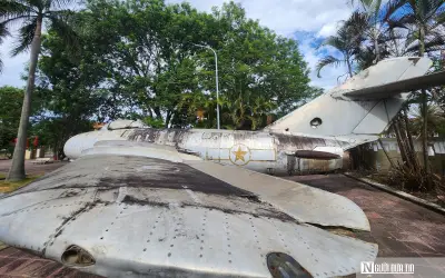 Tiêm kích MiG-17 huyền thoại trưng bày tại Bảo tàng Quảng Trị sau hơn 50 năm