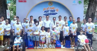 Tiếp sức bệnh nhi ung thư qua chương trình 'Đi về phía mặt trời'