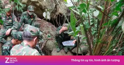 Tìm thêm 2 hài cốt liệt sĩ ở hang Đá Sập, Đà Nẵng