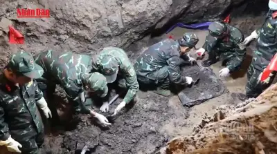 Tìm thấy 11 hài cốt liệt sĩ tại Công viên Lê Thị Riêng
