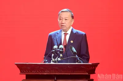 Tổng Bí thư, Chủ tịch nước Tô Lâm phát biểu tại Đại hội Chữ thập đỏ