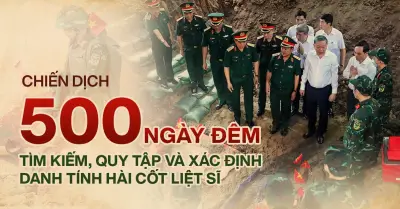 Toàn cảnh chiến dịch 500 ngày đêm tìm kiếm, quy tập 1.491 hài cốt liệt sĩ