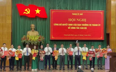 TP Huế bổ nhiệm nhân sự chủ chốt tại nhiều sở ngành