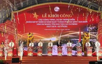 TP.HCM khởi công 8 dự án trọng điểm hơn 253.000 tỷ đồng