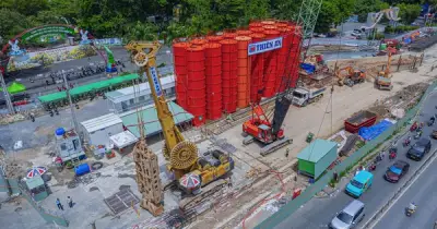 TP.HCM thi công ga ngầm metro số 2, chuẩn bị hạ máy khoan hầm TBM