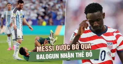 Tranh cãi thẻ đỏ Balogun: Messi từng phạm lỗi tương tự nhưng được bỏ qua ở World Cup 2026