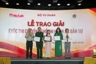 Trao giải Cuộc thi 'Chuyện nghề Thi hành án dân sự' lần thứ 2, phát động mùa thứ 3