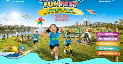 Trại hè thú vị nhất tháng 7: Waterpoint Kids Camp Funfest với 18 thử thách