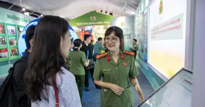Triển lãm 80 năm An ninh nhân dân: Những trải nghiệm mới lạ thu hút người dân Hà Nội