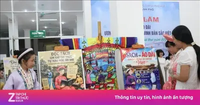 Triển lãm Sách và Áo dài: Khơi dậy tình yêu văn hóa đọc tại Huế