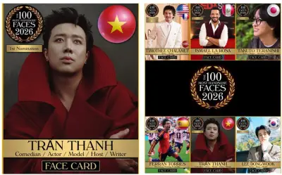 Trấn Thành bất ngờ được đề cử 100 gương mặt đẹp nhất thế giới 2026