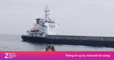 Tàu cá chìm sau va chạm với tàu hàng, 1 người tử vong