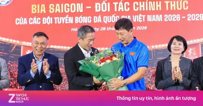Tuyển Việt Nam nhận tài trợ 2026-2029 từ Bia Sài Gòn