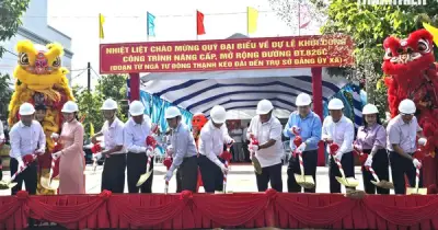 Tây Ninh khởi công mở rộng đường tỉnh 826C, xóa nút thắt cổ chai