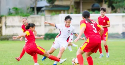 U.16 Sơn La thắng đậm U.16 TP.HCM 4-0 tại giải nữ quốc gia
