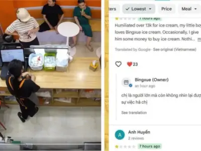 Vụ bé trai bị nghi ngờ chưa thanh toán kem: Cửa hàng Bingxue xin lỗi