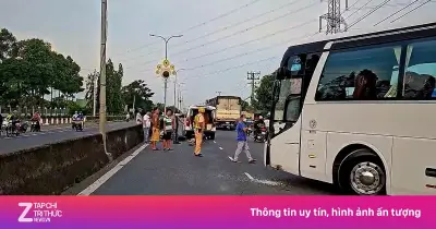 Va chạm với xe khách đang lùi, một người tử vong tại Đồng Tháp