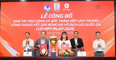 VFF và FPT Play ký kết tài trợ chính VCK U21 Quốc gia 2026