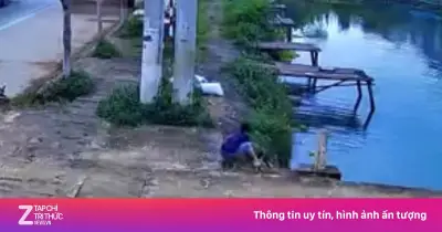 Video cậu bé nhanh trí cứu em khỏi đuối nước dưới hồ sâu