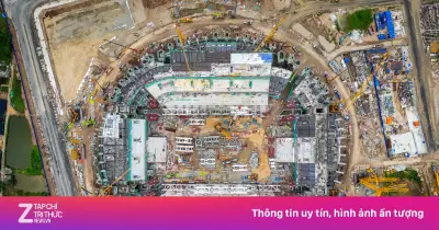 Video diện mạo sân vận động 60.000 chỗ ngồi sau 8 tháng thi công