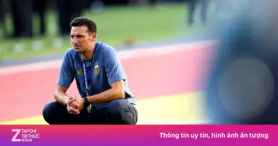 Video: HLV trưởng Argentina bật khóc khi phỏng vấn sau chức vô địch