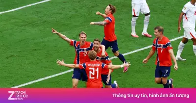 Video: Na Uy mở tỷ số 1-0 trước Anh