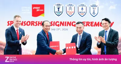 Vietjet và Vikki trở thành nhà bảo trợ chính thức 4 giải đấu ASEAN United FC