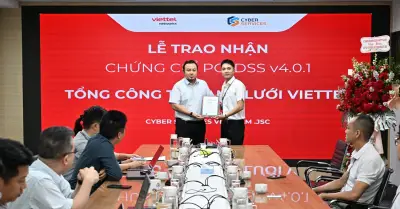 Viettel Networks đạt chứng chỉ PCI DSS v4.0.1 cho Cloud và Colocation
