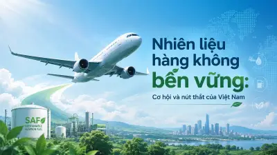 Việt Nam đối mặt bài toán nhiên liệu hàng không bền vững