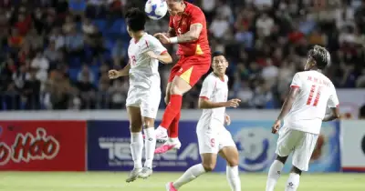 Văn Hậu trở lại biên trái, đội tuyển Việt Nam thắng Myanmar 4-0