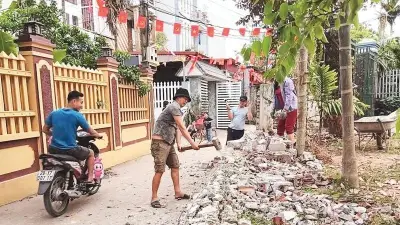 Xã Cổ Đô: Người dân hiến gần 760 m² đất, góp 2 tỷ đồng xây hạ tầng