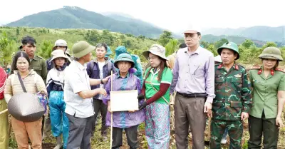 Xã Tu Mơ Rông biến 45 điều ước của gia đình người có công thành hiện thực