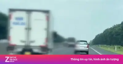 Xe tải bám làn trái trên cao tốc Phan Thiết - Dầu Giây bị phạt 4-6 triệu đồng