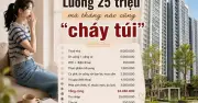 28 tuổi lương 25 triệu vẫn cháy túi vì chi tiêu 21 triệu/tháng
