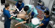 3 bác sĩ thay phiên ép tim suốt 1 giờ cứu bệnh nhân ngưng tuần hoàn