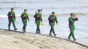 50 năm Đồn Biên phòng Hàm Luông: Xây dựng thế trận biên phòng toàn dân vững chắc
