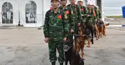 8 chó nghiệp vụ Việt Nam nhận Huân chương Công trạng tại Venezuela