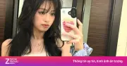 Ahyeon gây sốt với vòng eo siêu nhỏ tại sân bay Incheon