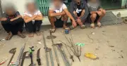 An Giang ngăn chặn nhóm thanh thiếu niên mang dao búa súng tự chế chuẩn bị đánh nhau