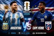 Argentina đối đầu Cape Verde tại vòng 1/16 World Cup 2026