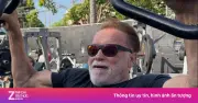 Arnold Schwarzenegger khoe cơ bắp vạm vỡ ở tuổi 79 gây kinh ngạc